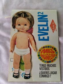Coleccionismo recortables: Recortables de famosa Evelyn ll